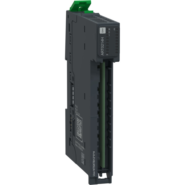 Edgeio nts module+base entrée temp 2 voies - rtd,thc,mv - 2/3/4fils - durcie - Schneider Electric - NTSART0214HK
