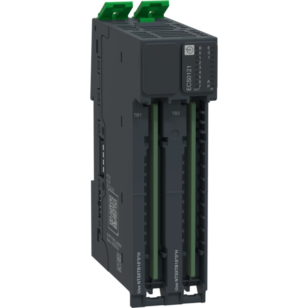 Edgeio nts module+base entrée cam,1xrs422 inc.1mhz,sii 500khz,bissc,+2e - Schneider Electric - NTSECS0121K