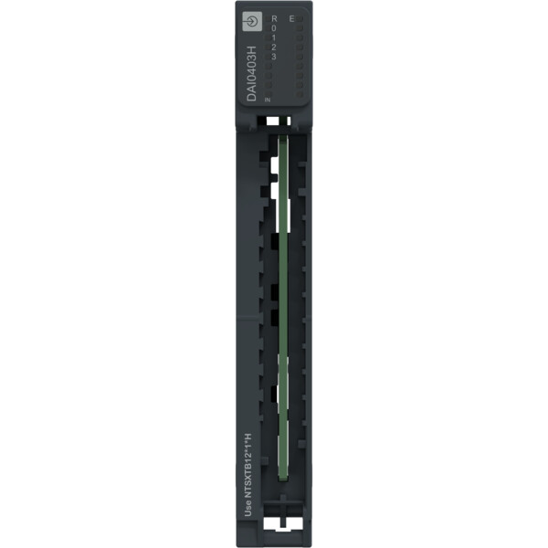 Edgeio nts module seul entrée tor 4 voies-24vca-48vcc/ca-sink-1/2/3fils - durcie - Schneider Electric - NTSDAI0403H