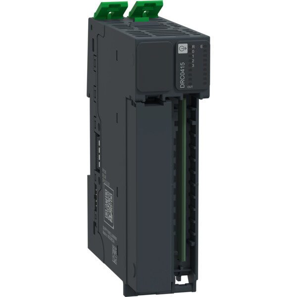 Edgeio nts module+base sortie relais 4 voies -no/nf- 5 à 125vcc-24 à 240vca - 5a - Schneider Electric - NTSDRC0415K