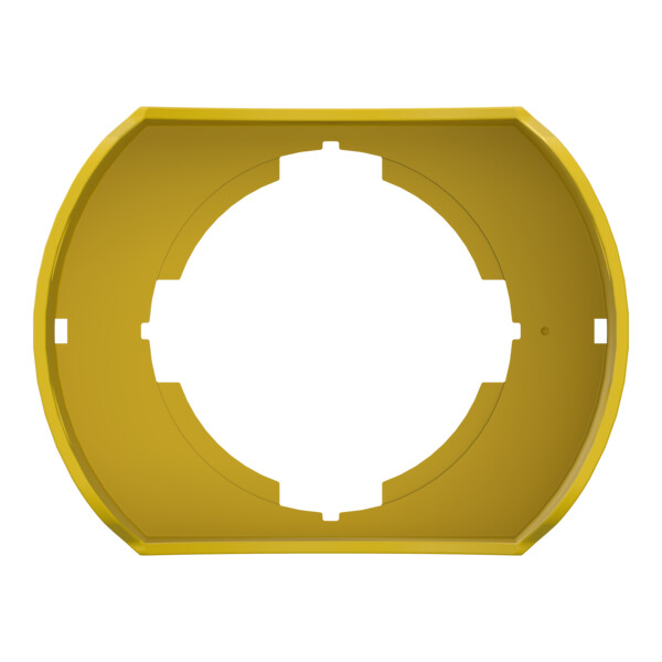 Harmony 9001k - garde plastique jaune pour arret d'urgence - Schneider Electric - 9001K18P