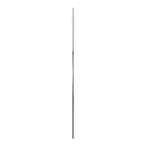 Harmony 9001k - etiquette circulaire aluminium - fond jaune avec lettre noir - Schneider Electric - 9001KN2018Y