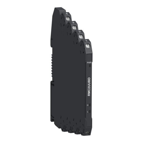 Harmony convert - duplic 0-10vdc ou 0/4-20ma vers 2x 0-10vdc ou 2x 0/4-20ma - Schneider Electric - RMC2UUBD