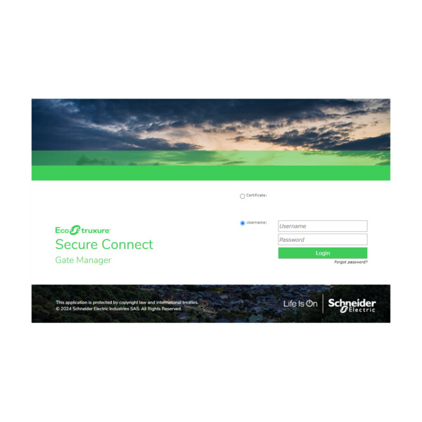 Ecostruxure  secure connect advisor licence d'essais gratuite 30 jours - Schneider Electric - VJOCNTFREE30