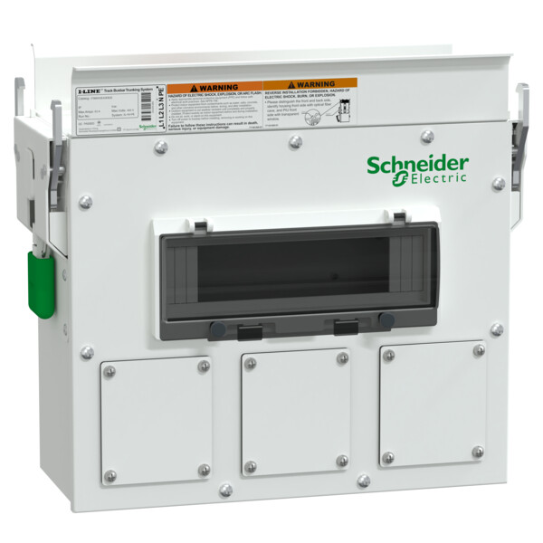 I-line track-coffret distribution-t2-prises encastrées-ip42-3x16aou1x32a-ral9003 - Schneider Electric - ITSM000E42EB2E