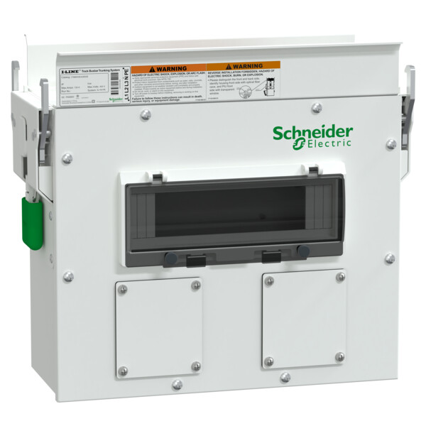 I-line track-coffret distribution-t3-prises encastrées-ip42-2x63a-ral9003 - Schneider Electric - ITSM000E42EB3E