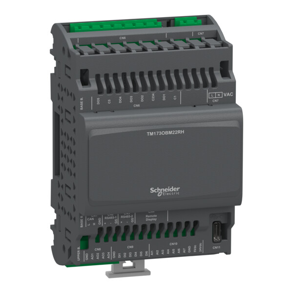 Contrôleurs logiques tm173 optimized,230v, sans afficheur, 2 modbus rs-485 ports - Schneider Electric - TM173OBM22RH