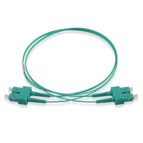 Actassi fl-c - jarretière - om3 - 50/125?m - conn. scd-scd - sans halogène - 1m - Schneider Electric - ACTFP2C1M35M10