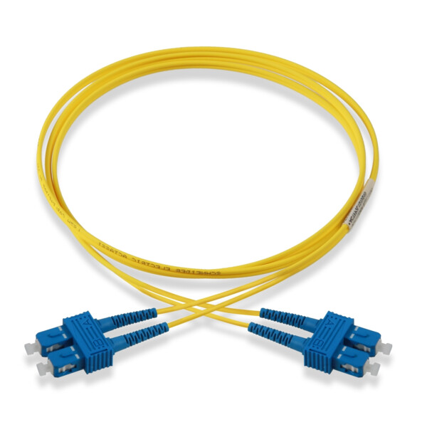 Actassi fl-c - jarretière - os1/os2 - 9/125?m - conn. scd-scd - ss halogène - 3m - Schneider Electric - ACTFP2C1S19S30