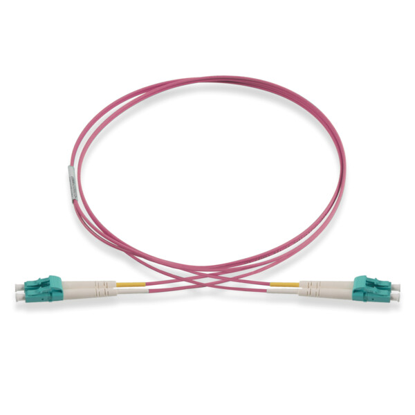 Actassi fl-c - jarretière - om4 - 50/125?m - conn. lcd-lcd - sans halogène - 2m - Schneider Electric - ACTFP2L1M45M20