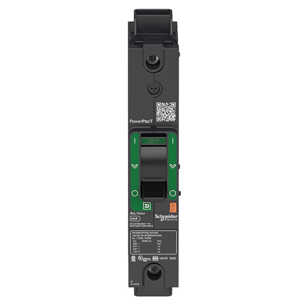 Powerpact b - disjoncteur bd - 18ka 347v - tm40d - 1p - everlink - Schneider Electric - BDL16040