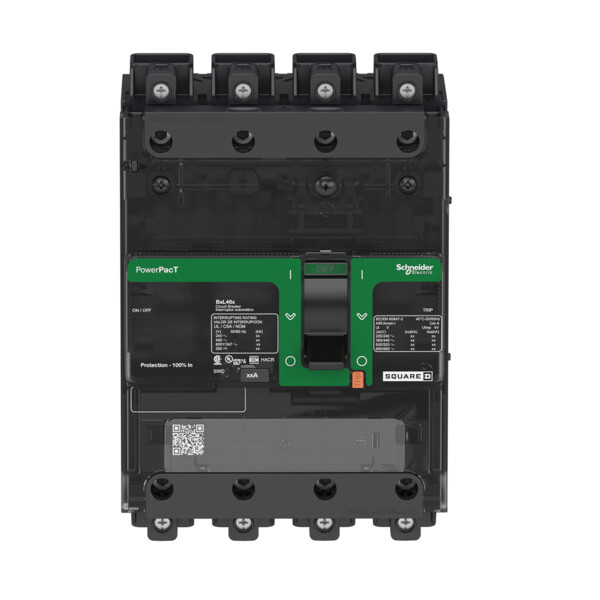 Powerpact b - disjoncteur bg - 35ka 600y/347v - tm50d - 4p - everlink - Schneider Electric - BGL46050LU
