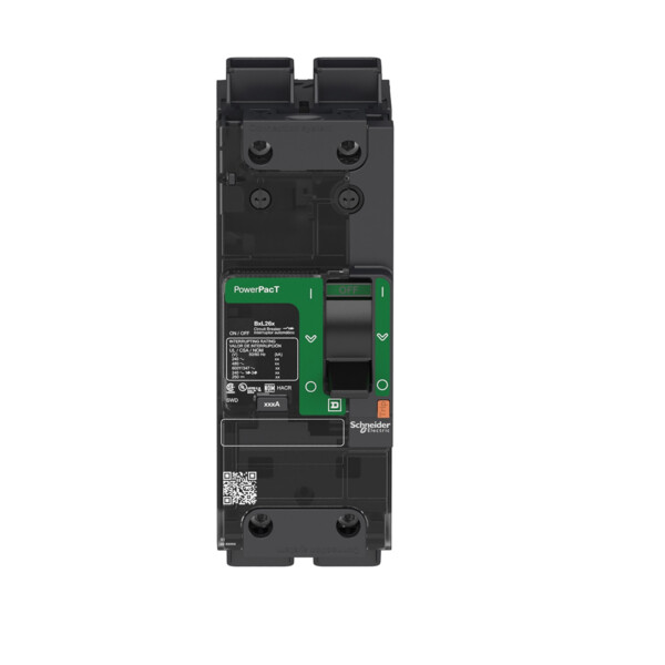 Powerpact b - disjoncteur bj - 65ka 600y/347v - tm20d - 2p - everlink - Schneider Electric - BJL26020LU