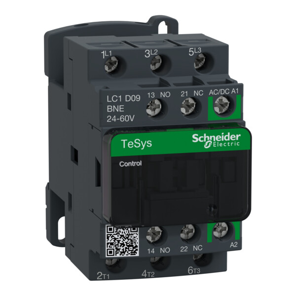 Tesys d - contacteur - 3p(3 no) - ac3 - - Schneider Electric - LC1D09BNE