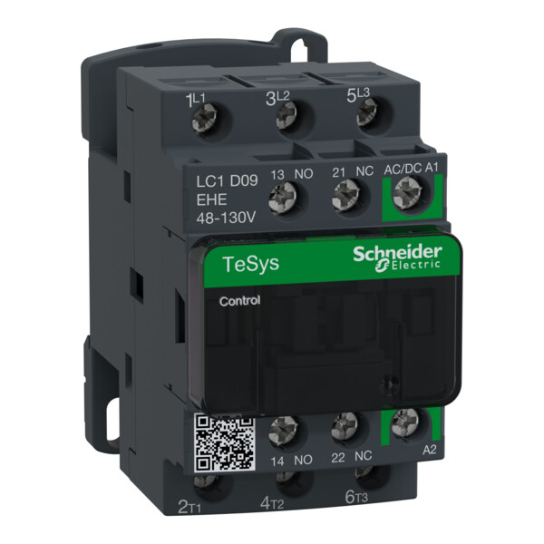 Tesys d - contacteur - 3p(3 no) - ac3 - - Schneider Electric - LC1D09EHE