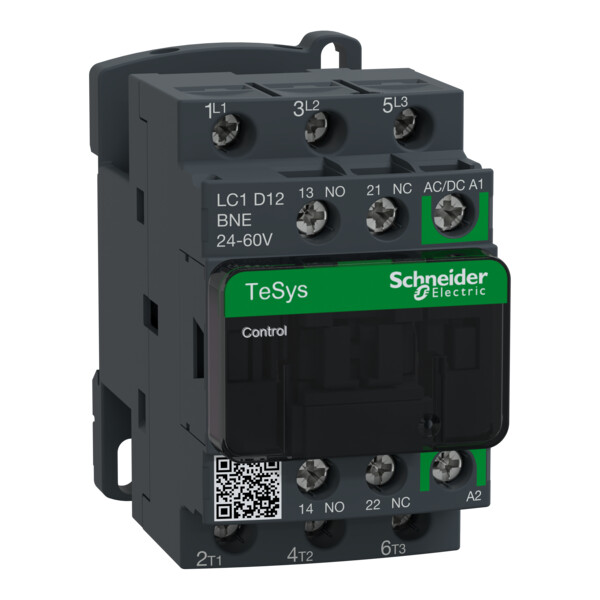 Tesys d - contacteur - 3p(3 no) - ac3 - - Schneider Electric - LC1D12BNE