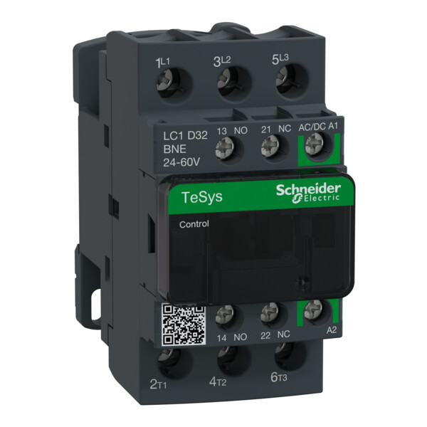 Tesys d - contacteur - 3p(3 no) - ac3 - - Schneider Electric - LC1D32BNE