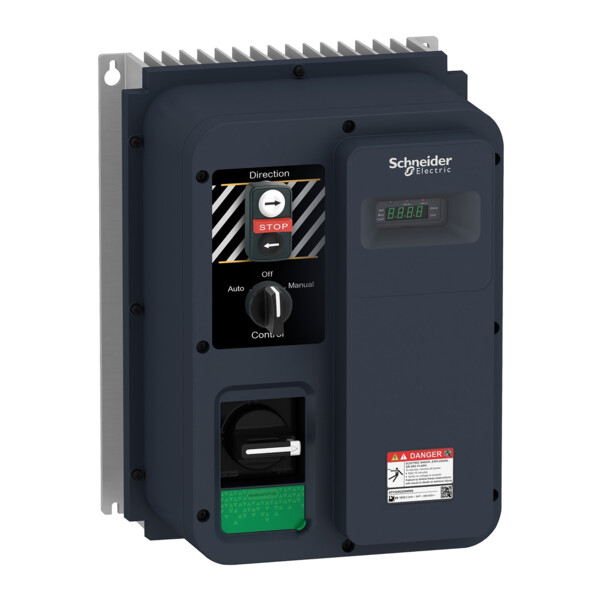 Altivar machine atv320 - variateur coffret - 4kw - 400v tri - ip65 - vario - Schneider Electric - ATV320U40N4WS