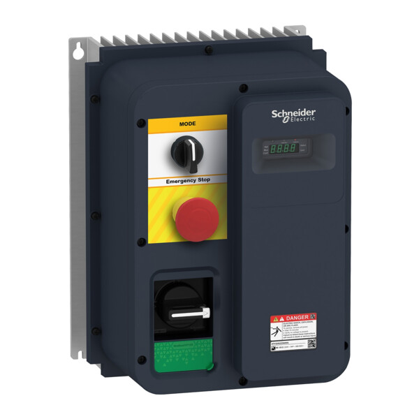 Altivar machine atv320 - variateur coffret - 4kw - 400v tri - ip65 - vario - Schneider Electric - ATV320U40N4WS