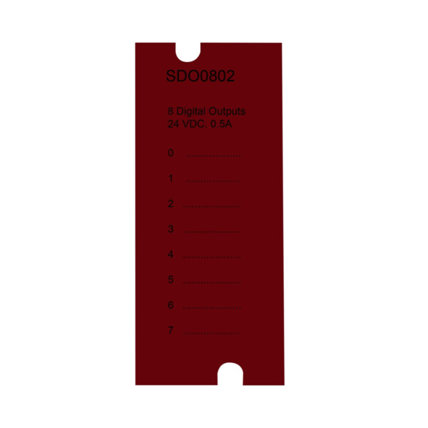 Modicon x80 - 8 sorties transistor source 24vdc 500ma, sil3/cat 4/ple - Schneider Electric - BMXSDO0802