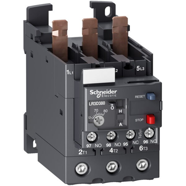 Tesys lr - relais thermique - 70-80a classe10a - non diff. - everlink - Schneider Electric - LR3D380