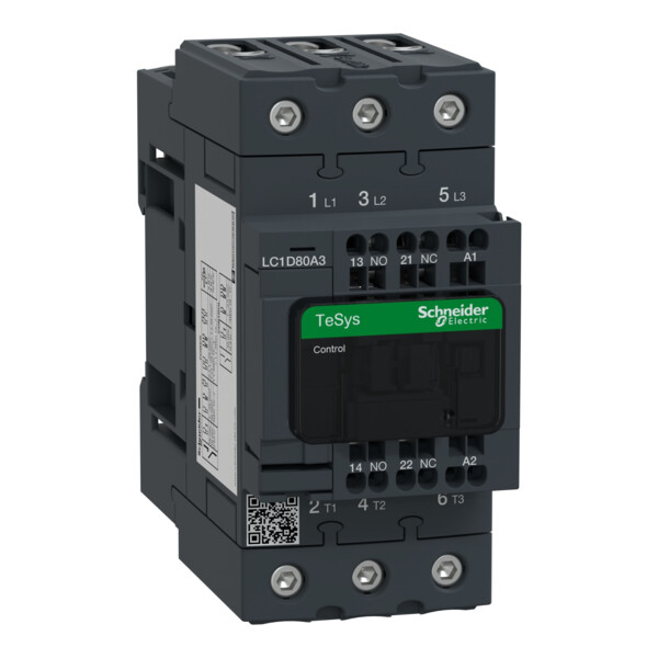 Tesys d - contacteur - 3p(3 no) - ac3 - - Schneider Electric - LC1D80A3P7