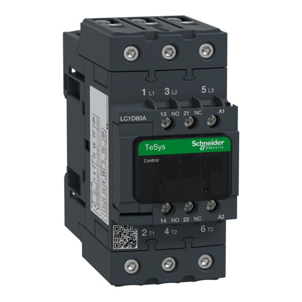 Tesys d - contacteur - 3p(3 no) - ac3 - - Schneider Electric - LC1D80AF7
