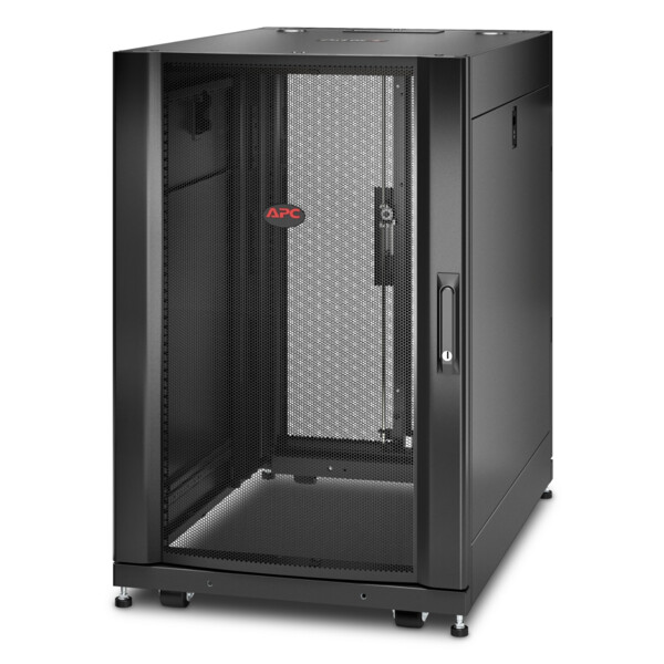 Netshelter sx - baie 19p avec panneaux - 18u - 600x900x925mm - noir - Schneider Electric - AR3006