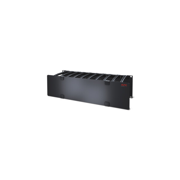 Passe-câbles horizontal - 3u - 15 cm de profondeur - à un seul côté avec capot - Schneider Electric - AR8605