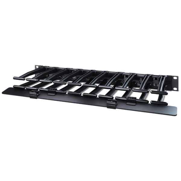Gestionnaire câbles horizontal - 1u x 6p de profondeur - un seul côté avec cache - Schneider Electric - AR8612