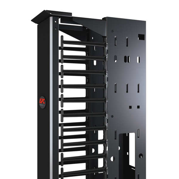 Passe-câbles vertical - pour racks à 2 et 4 montants - h213cm x l30cm - 2 côtés - Schneider Electric - AR8675