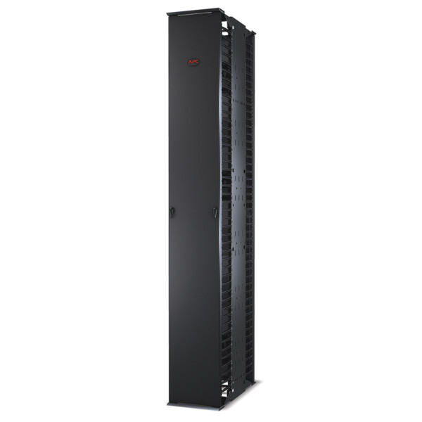 Passe-câbles vertical - pour racks à 2 et 4 montants - h213cm x l30cm - 2 côtés - Schneider Electric - AR8675