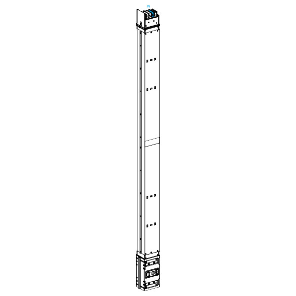 Canalis ksa - élément spécial droit vertic. avec coupe feu 630a - 700-1900 mm - Schneider Electric - KSA630CM4AF