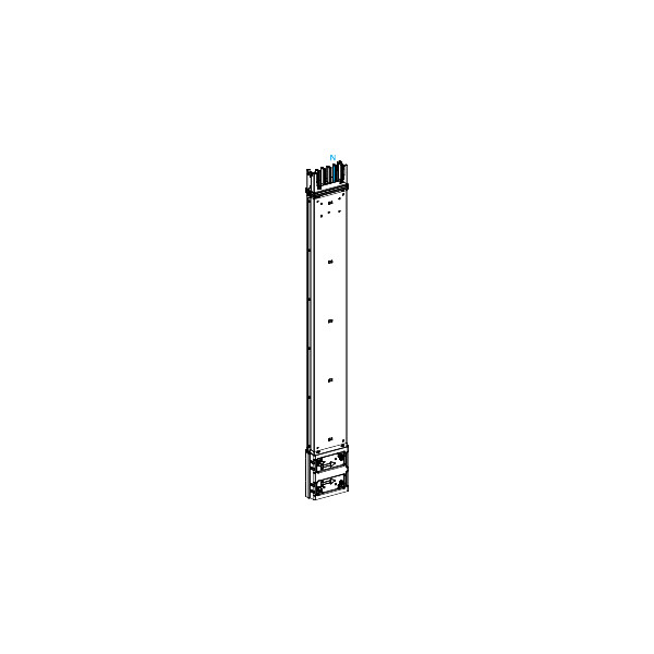 Canalis ksa - élément spécial droit vertic. 250 a - 500-1900 mm - 0 fenêtre - Schneider Electric - KSA250CM4A