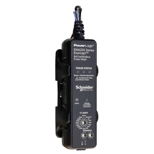 Powerlogic - compteur d'énergie tri - ti ouvrant 0,333v - modbus et bacnet - Schneider Electric - METSEEM4235