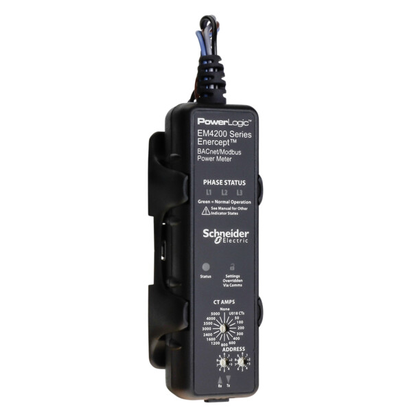 Powerlogic - compteur d'énergie tri - ti ouvrant 0,333v - modbus et bacnet - Schneider Electric - METSEEM4235