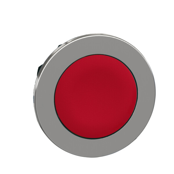 Harmony xb4 - tête bouton pousser-pousser - ø22 - flush - rouge - Schneider Electric - ZB4FH04
