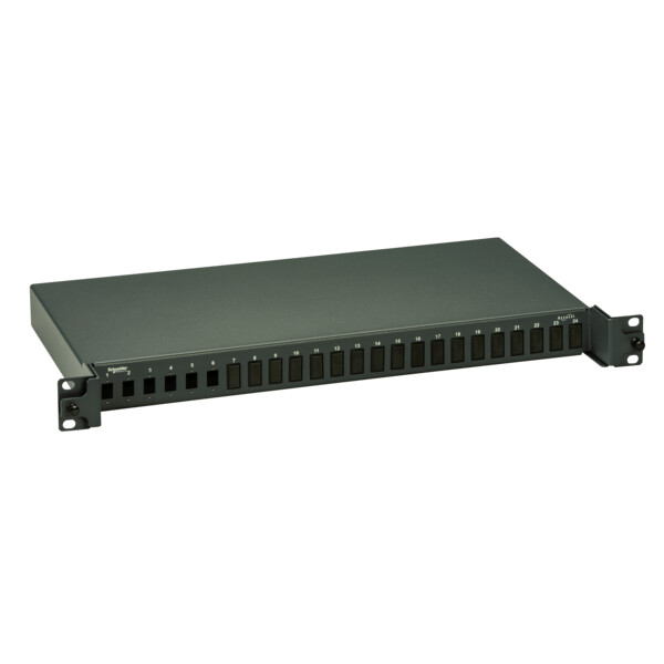 Actassi - panneau fibre 1u 48 fibres pour 24 lc duplex - à équiper - Schneider Electric - ACTFM1UBLC48U