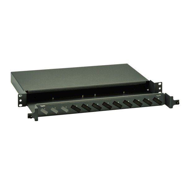 Actassi - panneau fibre 1u 24 fibres pour 12 sc duplex - à équiper - Schneider Electric - ACTFM1UBSC24U