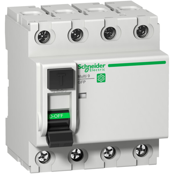 Multi9 gfp 4p 25a 86ma a- si type 480y/27 - Schneider Electric - M9R12425