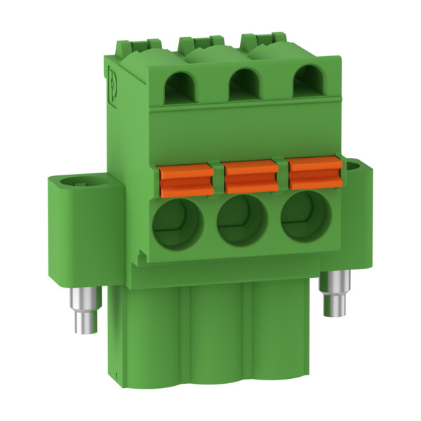 Power connector with screws (angle) - Schneider Electric - HMIZXPWS