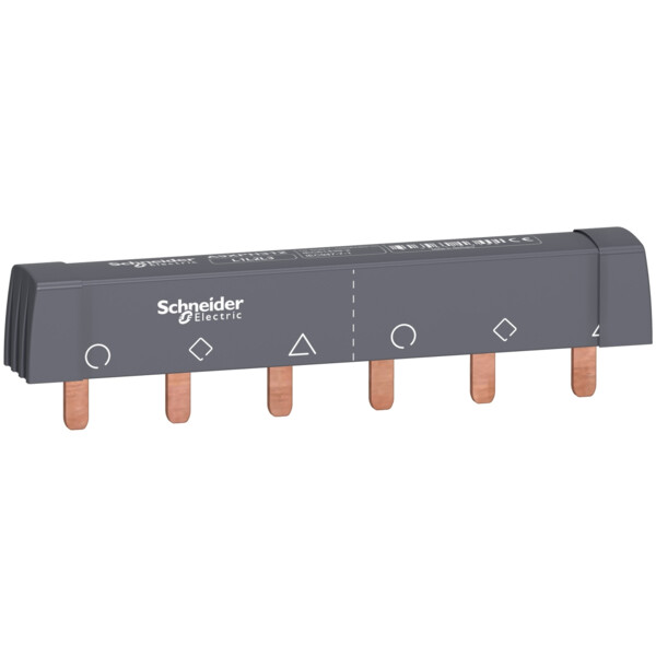 Acti9 ic60 - peigne de raccordement à dents - 3p - 100a - 6 modules de 18mm - Schneider Electric - A9XPH306