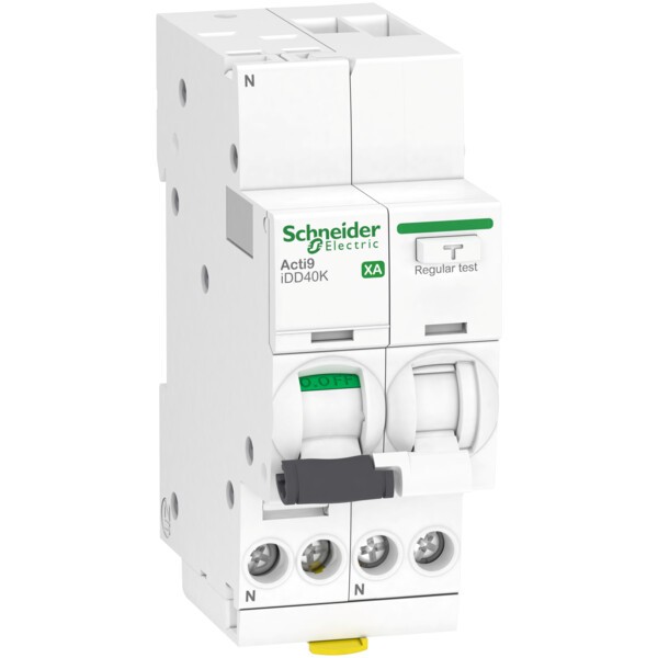 Acti9 idd40k xa - disjoncteur différentiel auto - 1pn c 20a 4500a/4,5ka 300ma ac - Schneider Electric - A9DS5620