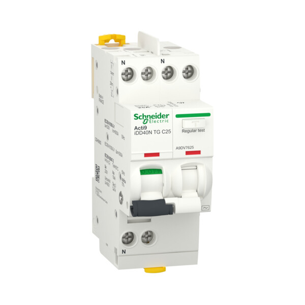 Acti9 idd40n - disjoncteur différentiel tête de groupe - 1pn c 25a 10ka 300ma ac - Schneider Electric - A9DV7625