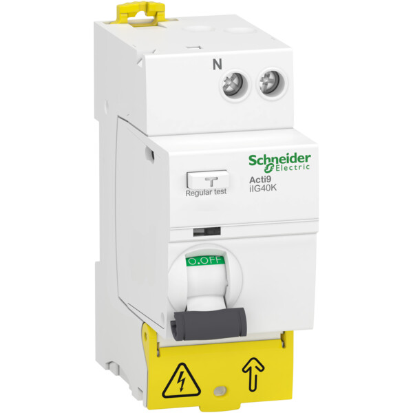 Acti9 iig40k - interrupteur différentiel tête de groupe - 1p+n 40a 300ma type ac - Schneider Electric - A9R79640