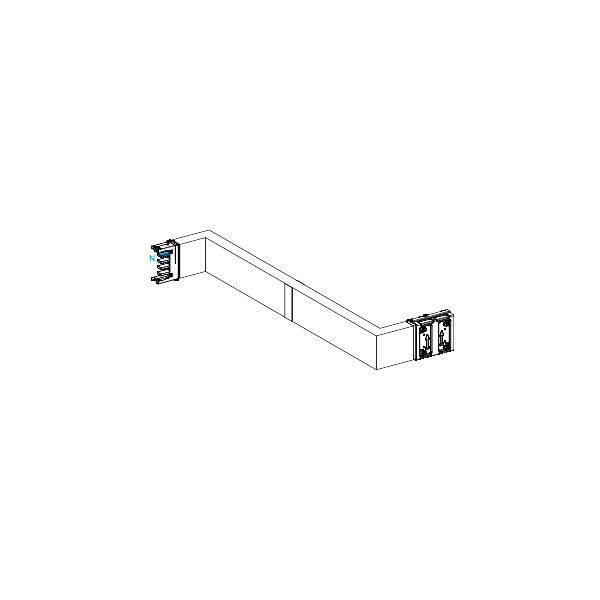 Canalis ksa - zed horiz. coupe feu 250a - dr./gau. - a&c=250mm - b=700-1200mm - Schneider Electric - KSA250DZCH41F