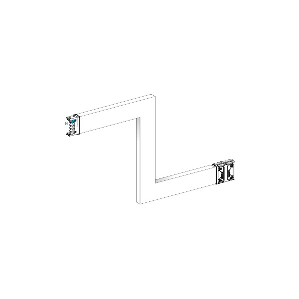 Canalis ksa - zed vertical 400a - 3 côtés ajustables 250-750mm - Schneider Electric - KSA400DZE43A