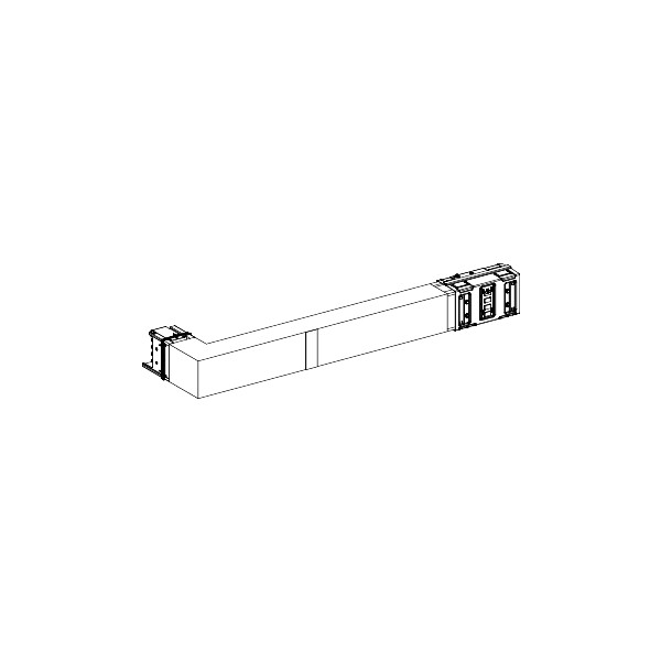Canalis ksa - coude spéc. coupe feu 1000a mont. à droite - a=700-1200mm-b=300mm - Schneider Electric - KSA1000DLR42F