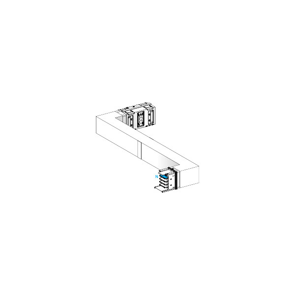 Canalis ksa - zed horiz. coupe feu 1000a - gau./dr. - a&c=300mm - b=300-1200mm - Schneider Electric - KSA1000DZCG41F