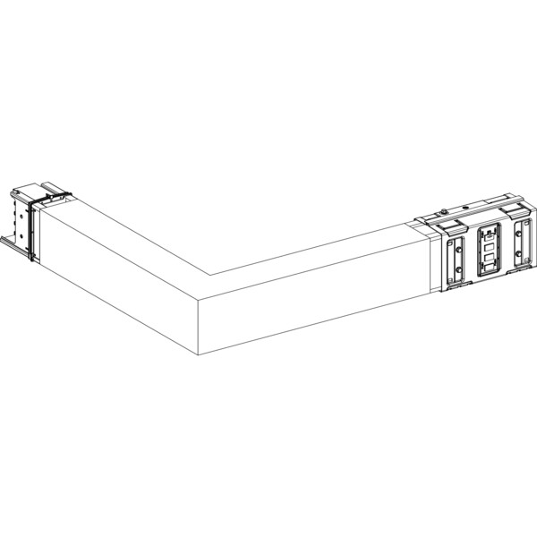 Canalis ksa - coude spécial 630a montage à droite - 2 côtés ajust. 300 à 800mm - Schneider Electric - KSA630DLR43A